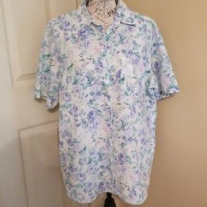 Alfred Dunner sz 16 button up top